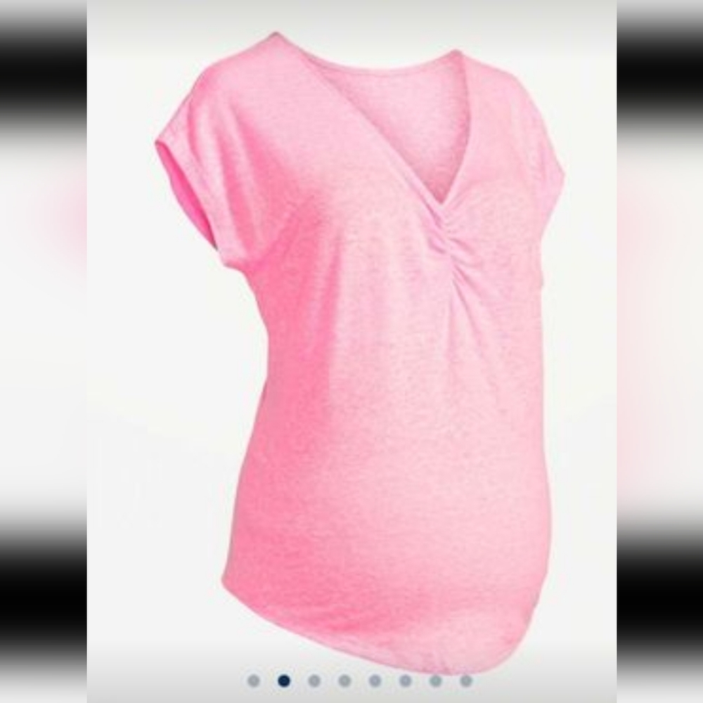 NWT- Large Maternity Old Navy Shirt - Picture 1 of 2